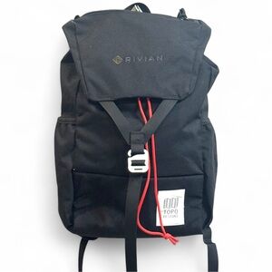 TOPO | Black & Red Backpack